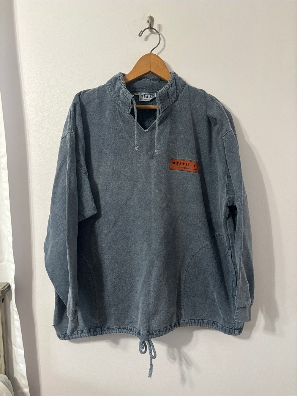 Vintage Denim Inspired Mystic Pullover Sweatshirt